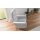 Interliving Sessel Serie 4530 silberfarbener Bezug Mara 9 & silberfarbener Sternfuß
