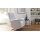 Interliving Sessel Serie 4530 silberfarbener Bezug Mara 9 & silberfarbener Sternfuß