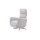 Interliving Sessel Serie 4530 silberfarbener Bezug Mara 9 & silberfarbener Sternfuß