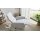 Interliving Sessel Serie 4530 silberfarbener Bezug Mara 9 & silberfarbener Sternfuß