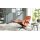 Interliving Sofa Serie 4541 – Relaxsessel manuell - cognacfarbenes LongLife-Leder Cloudy & Sternfuß V4S